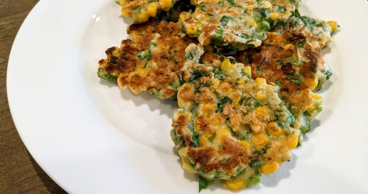 Sweet Corn Fritters
